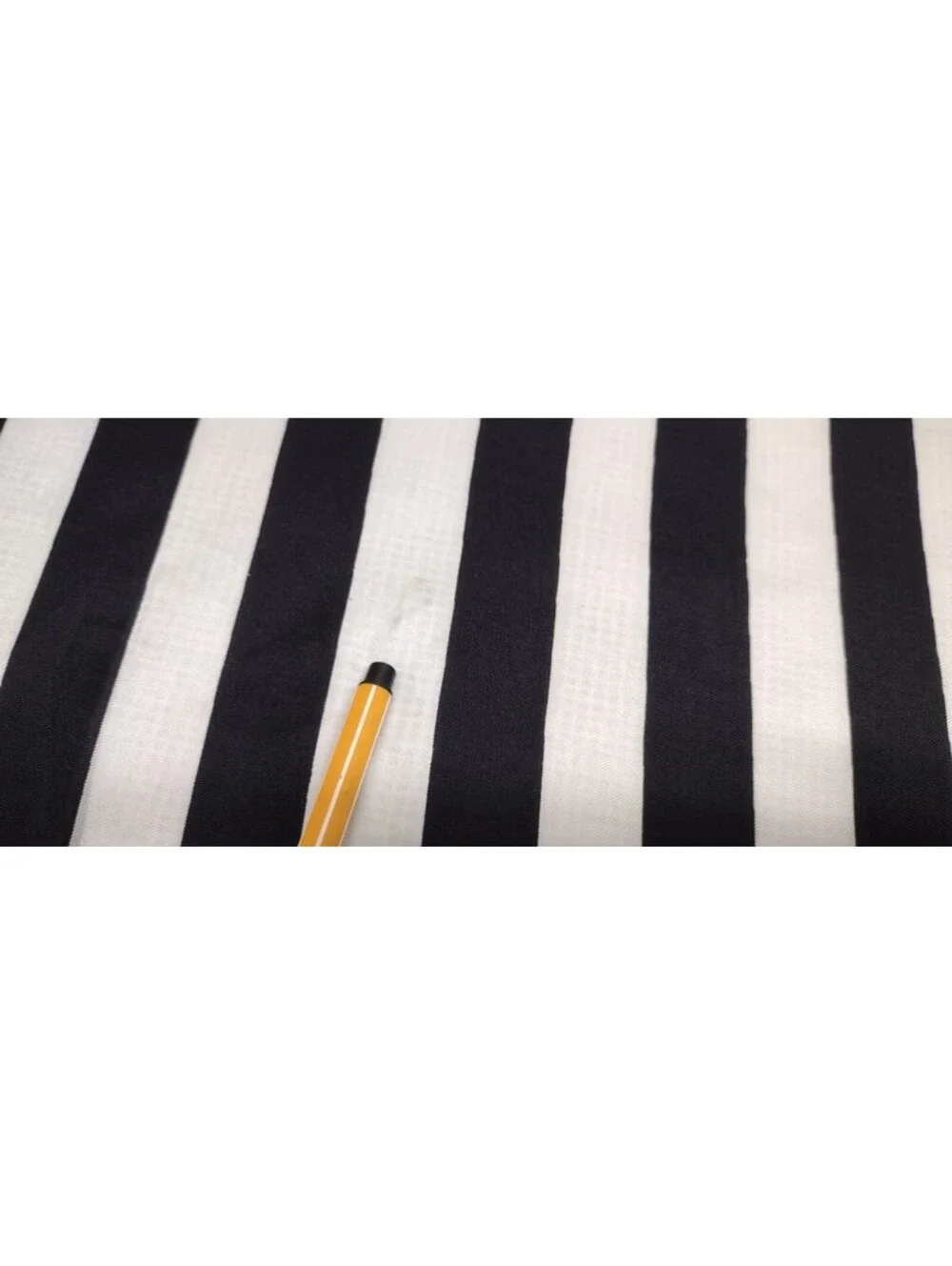 Vintage 1960s Echo Silk Scarf Mod Black & White Stripes MID CENTURY MOD UNISEX